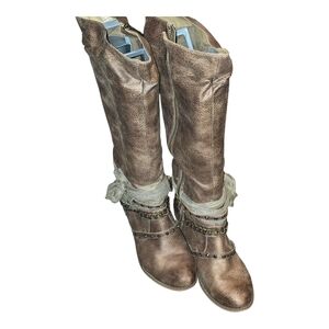 Not Rated Tan Suede Boots